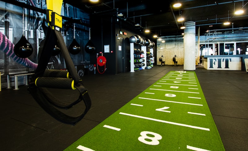 Gym installation site